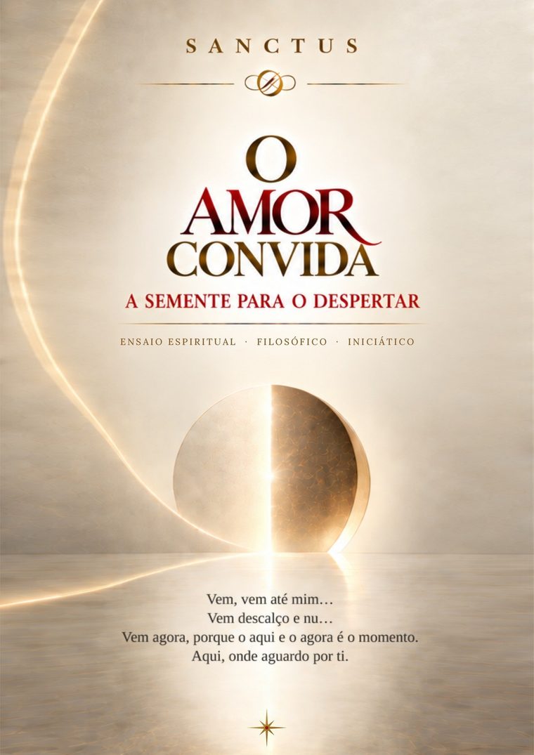 Capa do livro O Amor Convida — A Semente para o Despertar, de SANCTUS